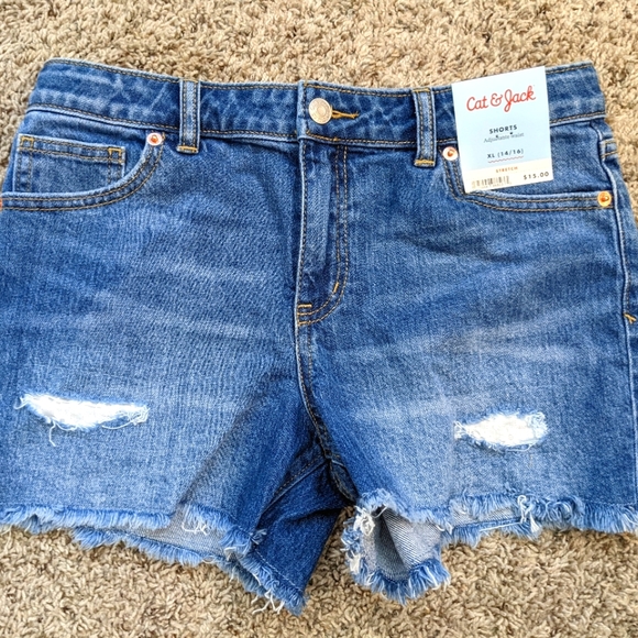 Cat & Jack Other - Girl's Cat and Jack Target brand Denim Shorts, size XL